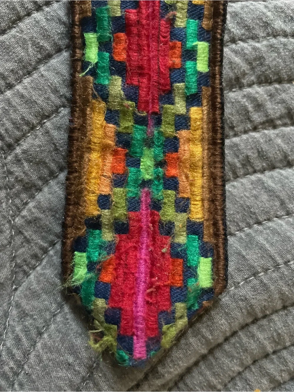 Embroidered Boho Belt - REVERSIBLE!